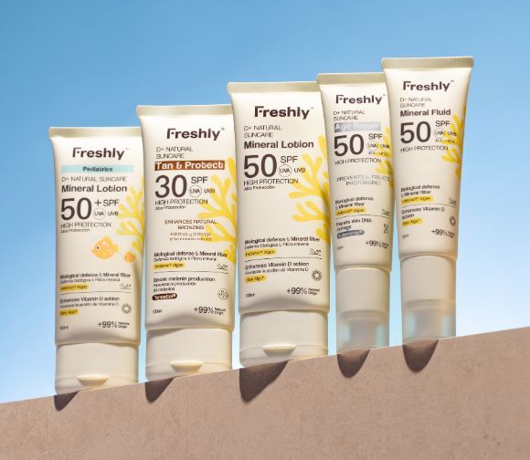 D+ Natural Suncare de Freshly Cosmetics